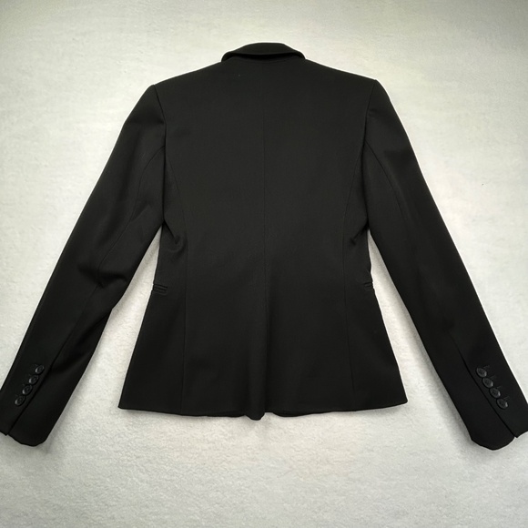 Express Editor Studio Womens Stretch Twill Fitted One Button Blazer size 0 - Picture 14 of 14